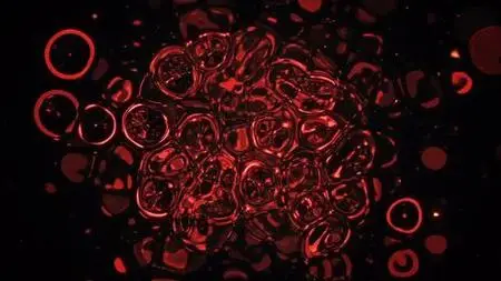 Abstract Red Cells 1626214