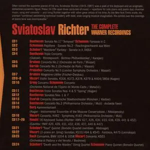 Sviatoslav Richter - The Complete Warner Recordings (2016) (24CDs Box Set) {Warner Classics}