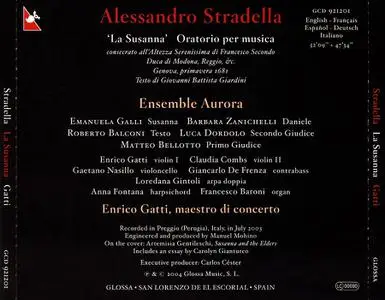 Enrico Gatti, Ensemble Aurora - Alessandro Stradella: La Susanna (2004)