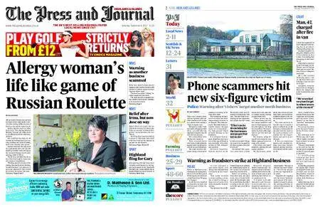 The Press and Journal Highlands and Islands – September 09, 2017