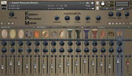 Zero-G Eastern Percussion Module KONTAKT