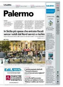 la Repubblica Palermo - 2 Gennaio 2019