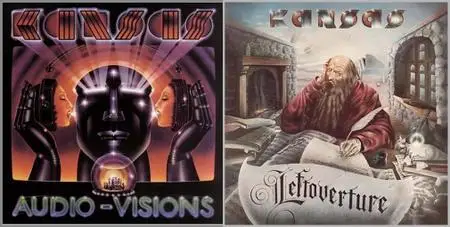 Kansas - Leftoverture (1977) & Audio Visions (1980) (Links Updated)