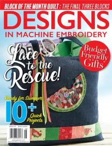 Designs in Machine Embroidery - July-August 2019