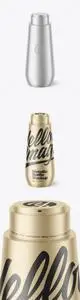 Metallic Bottle Mockup 82115