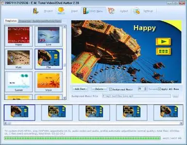 Total Video2DVD Author 2.45