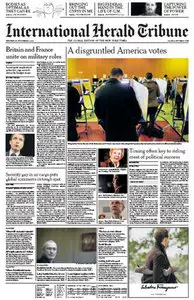 International Herald Tribune November 3 2010