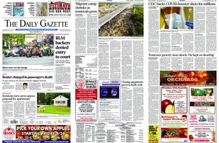 The Daily Gazette – September 24, 2021