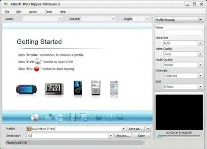 Xilisoft DVD Ripper Platinum 5.0.46.1205