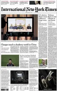 International New York Times, May 23, 2014