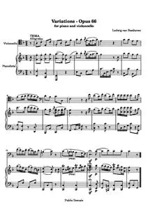 BeethovenLv - Variations - Opus 66