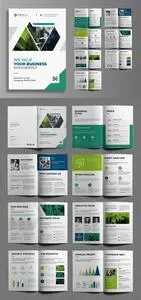 Corporate Brochure Template 718538230