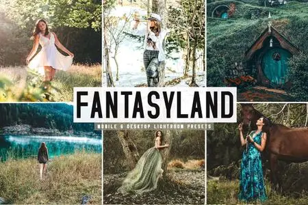 Creativemarket - Fantasyland Pro Lightroom Presets - 5382351 - Mobile & Desktop