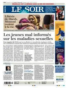 Le Soir du Lundi 10 Juillet 2017