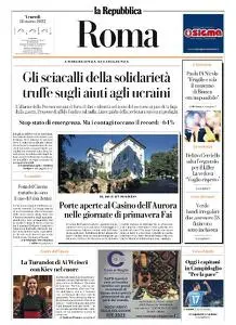la Repubblica Roma - 18 Marzo 2022