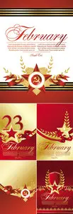 Army Day Vector