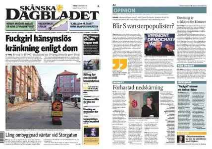 Skånska Dagbladet – 20 november 2018
