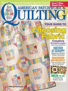 American Patchwork & Quilting - June 01, 2015