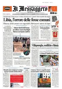 IL MESSAGGERO 24 FEBBRAIO 2011