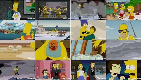 The Simpsons S22E04: Treehouse of Horror XXI