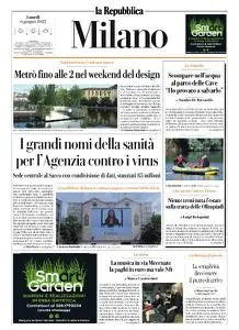 la Repubblica Milano - 6 Giugno 2022