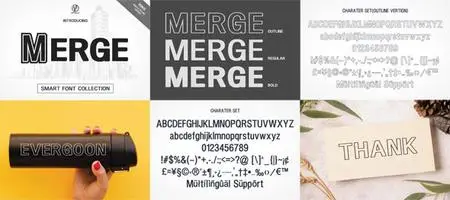 Merge - Neat Sans Serif Font