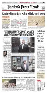 Portland Press Herald – February 26, 2021