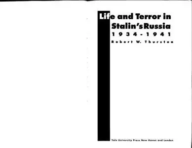 Life and Terror in Stalin's Russia, 1934-1941