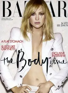 Kate Hudson - Harpers Bazaar Magazine (January 2009)
