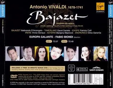 Fabio Biondi, Europa Galante - Vivaldi: Bajazet (2005)