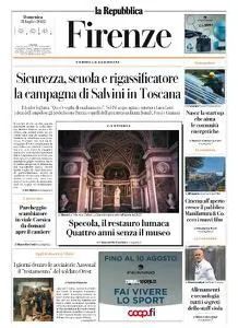 la Repubblica Firenze - 31 Luglio 2022