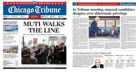 Chicago Tribune Evening Edition – March 12, 2019