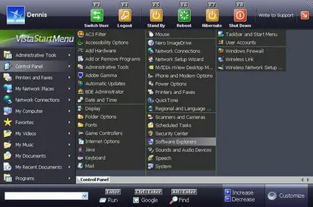 Vista Start Menu Pro 3.87