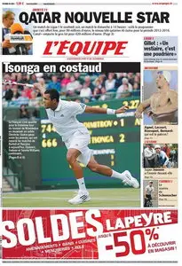 L'EQUIPE (24 Juin 2011)