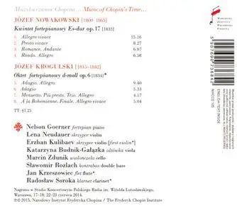 Nelson Goerner, Lena Neudauer, Erzhan Kulibaev - Nowakowski: Piano Quintet, Krogulski: Piano Octet (2016)