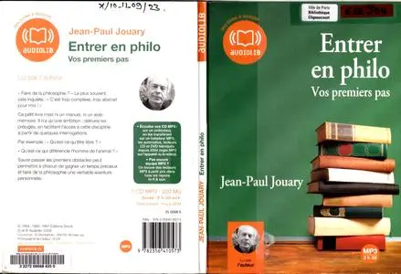 Jean-Paul Jouary, "Entrer en philo : Vos premiers pas"
