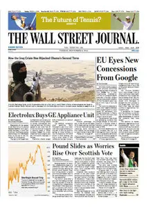 The Wall Street Journal (Europe) September 09 2014