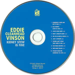 Eddie 'Cleanhead' Vinson with T-Bone Walker and Jay McShann - Kidney Stew Is Fine (1969) Reissue 2007