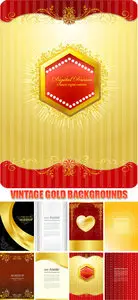 Vintage Gold Backgrounds