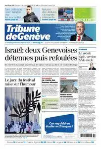 Tribune de Genève du 12 Mai 2016