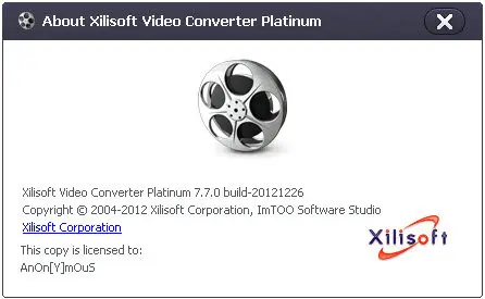 Xilisoft Video Converter Platinum 7.7.0 build-20121226 Multilanguage
