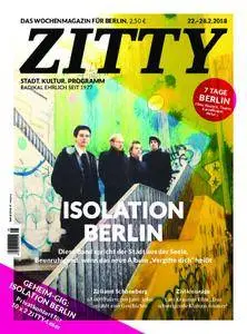 Zitty - 22. Februar 2018