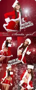 Santa girl