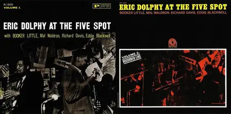Eric Dolphy - At The Five Spot Vol. 1-2 (1961-1963) [Reissue 2008-2009]