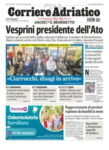 Corriere Adriatico Ascoli - 21 Maggio 2025