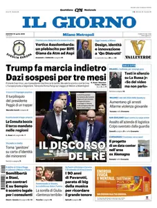 Il Giorno Milano Metropoli - 10 Aprile 2025