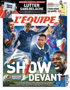 L’equipe du Mardi 31 Mars 2026