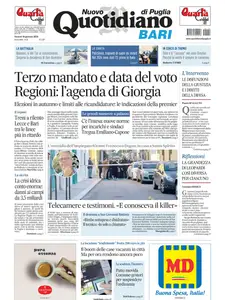 Quotidiano di Puglia Bari - 10 Gennaio 2025