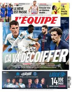 L’equipe du Dimanche 21 Septembre 2025