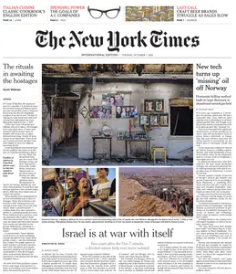 International The New York Times - 7 October 2025
